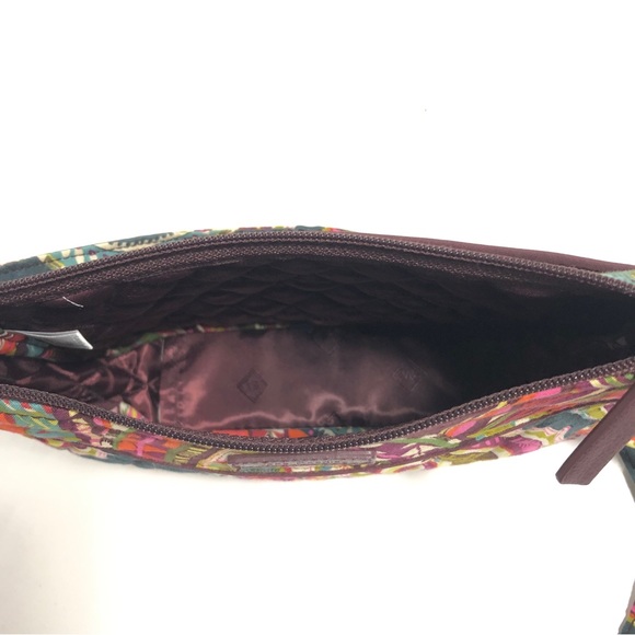Vera Bradley Little Crossbody, Heirloom Paisley - Picture 4 of 5